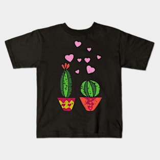 Retro Vintage Grunge Valentine's Day Kids T-Shirt